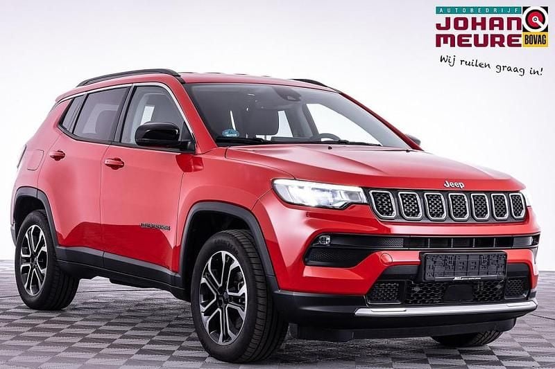 Rood Occasion 2022 Jeep Compass Limited SUV | € 24.990 (Goede deal) - Afbeelding 1/4