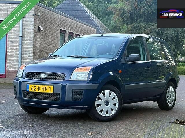 Blauw Gebruikt 2009 Ford Fusion Cool & Sound Edition MPV | € 1.599 (Goede deal) - Afbeelding 1/4