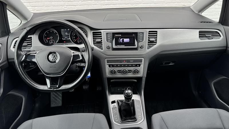 Occasion VW Golf Sportsvan Highline 125 PK (91 kW) 2014 Zwart MPV