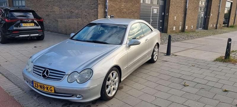 Occasion Mercedes CLK200 Elegance 163 PK (119 kW) 2003 Grijs Coupé