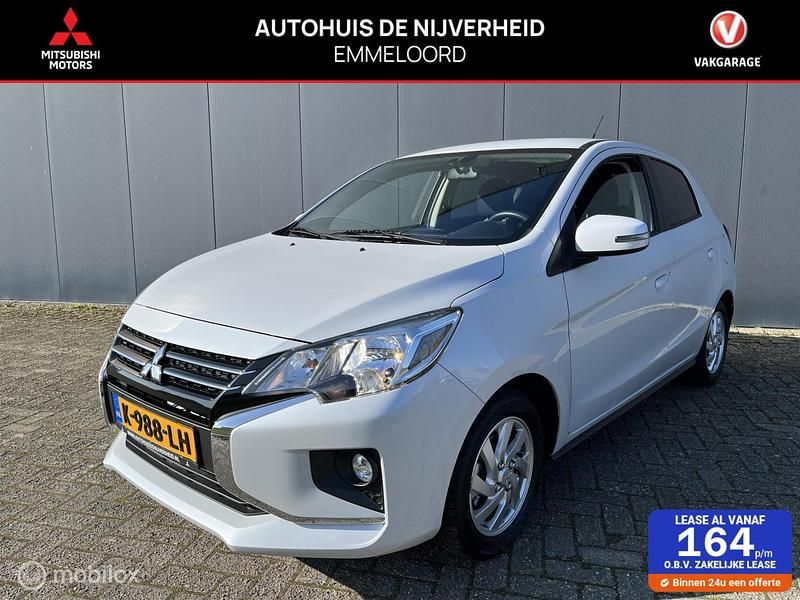 Wit Gebruikt 2021 Mitsubishi Space Star Hatchback | € 9.950 (Eerlijke prijs) - Afbeelding 1/4