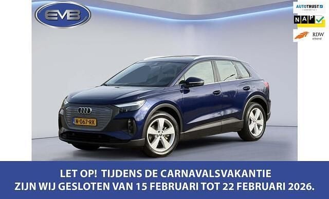 Blauw (metallic) Occasion 2021 Audi Q4 e-tron SUV | € 21.650 (Goede deal) - Afbeelding 1/4