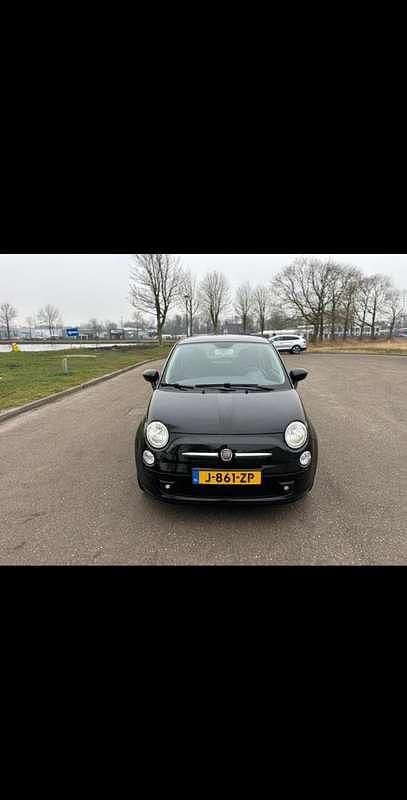 Zwart Gebruikt 2008 Fiat 500 Hatchback | € 4.500 (Eerlijke prijs) - Afbeelding 1/4