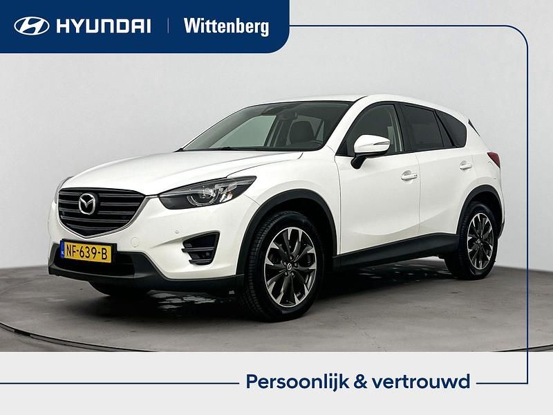 Wit Gebruikt 2017 Mazda CX-5 SUV | € 20.399 (Eerlijke prijs) - Afbeelding 1/4