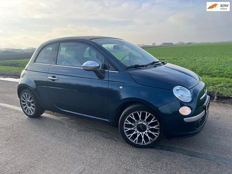 Blauw Gebruikt 2012 Fiat 500C Rock Cabriolet | € 4.750 (Eerlijke prijs) - Afbeelding 1/4
