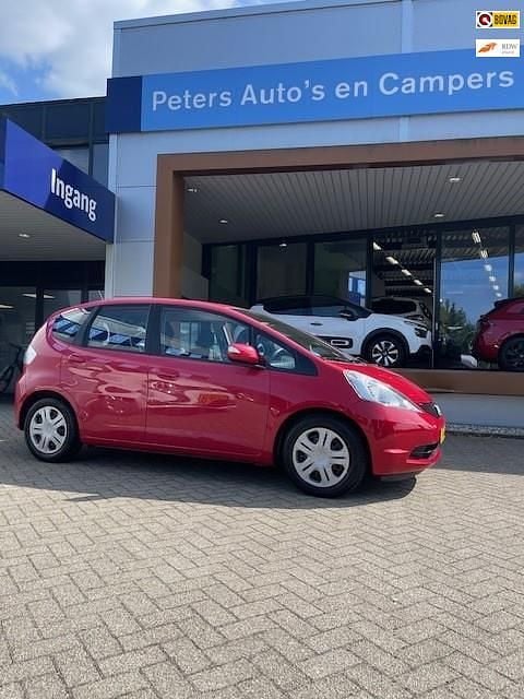 Rood Gebruikt 2009 Honda Jazz Comfort Hatchback | € 5.490 (Eerlijke prijs) - Afbeelding 1/4