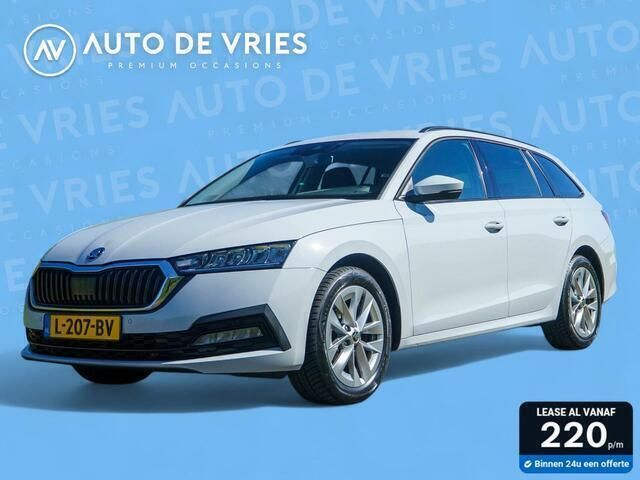 Wit Gebruikt 2021 Skoda Octavia Business Line Stationwagen | € 15.850 (Goede deal) - Afbeelding 1/4