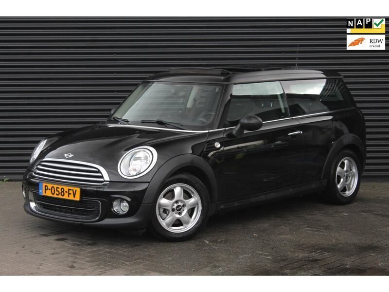 Zwart Gebruikt 2012 Mini One Clubman Chili Stationwagen | € 8.950 (Eerlijke prijs) - Afbeelding 1/4