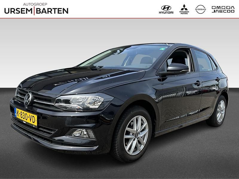 Zwart Gebruikt 2021 VW Polo Comfortline Hatchback | € 12.930 (Goede deal) - Afbeelding 1/4