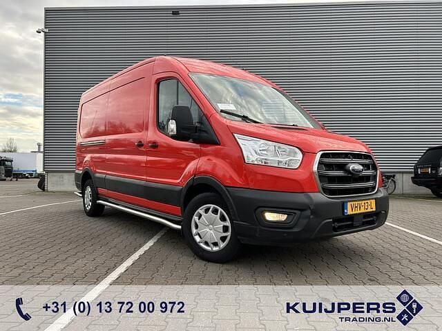 Rood Gebruikt 2021 Ford Transit Trend Van | € 9.900 (Goede deal) - Afbeelding 1/4