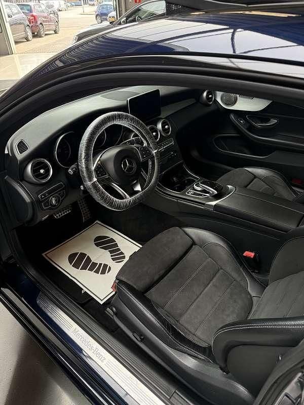 Occasion Mercedes C250 Prestige 211 PK (155 kW) 2017 Blauw Coupé