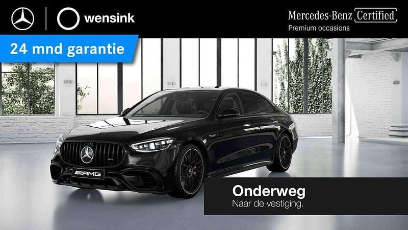 Zwart Occasion 2024 Mercedes S63 AMG AMG Sedan | € 179.850 (Super prijs) - Afbeelding 1/4