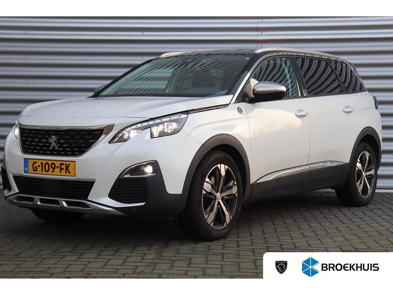 Wit Gebruikt 2019 Peugeot 5008 Allure SUV | € 21.900 (Goede deal) - Afbeelding 1/1