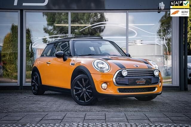 Oranje Gebruikt 2014 Mini Cooper Chili Hatchback | € 11.950 (Super prijs) - Afbeelding 1/4