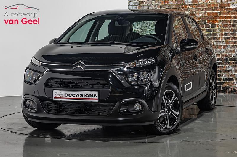 Zwart Gebruikt 2024 Citroën C3 PureTech Hatchback | € 15.295 (Goede deal) - Afbeelding 1/4