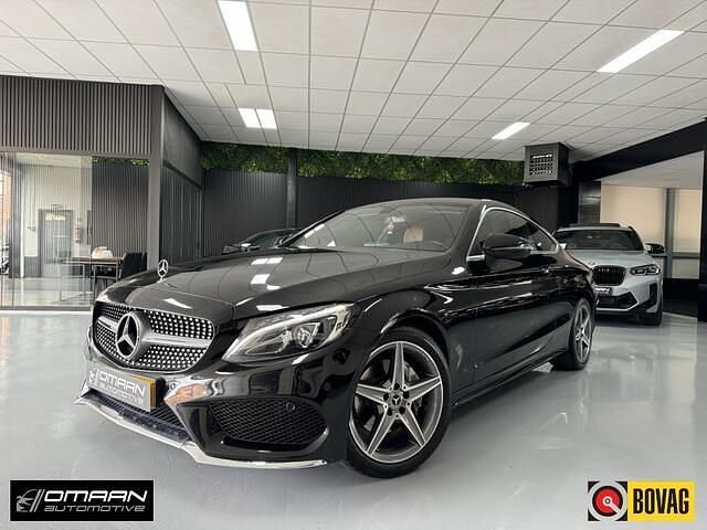 Zwart Gebruikt 2016 Mercedes C220 Edition 1 Coupé | € 17.990 (Goede deal) - Afbeelding 1/4