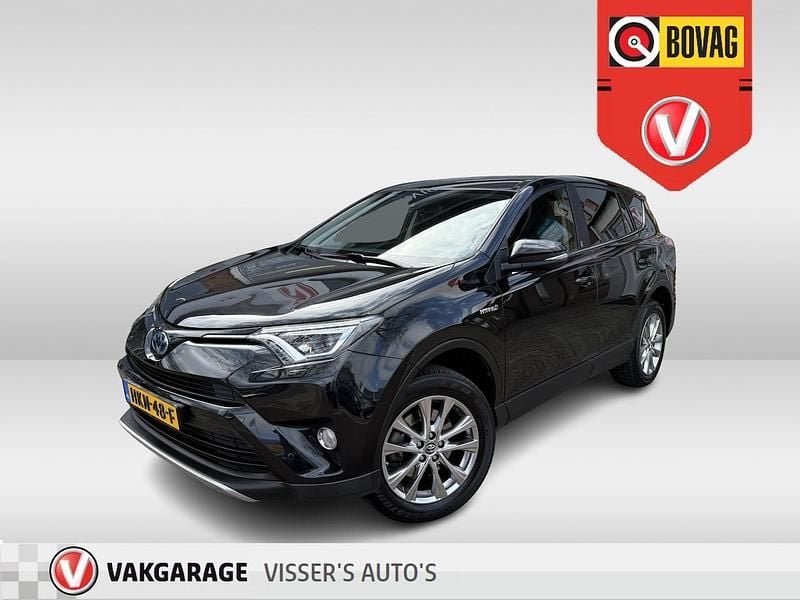 Zwart Gebruikt 2018 Toyota RAV4 Hybrid SUV | € 24.500 (Super prijs) - Afbeelding 1/4
