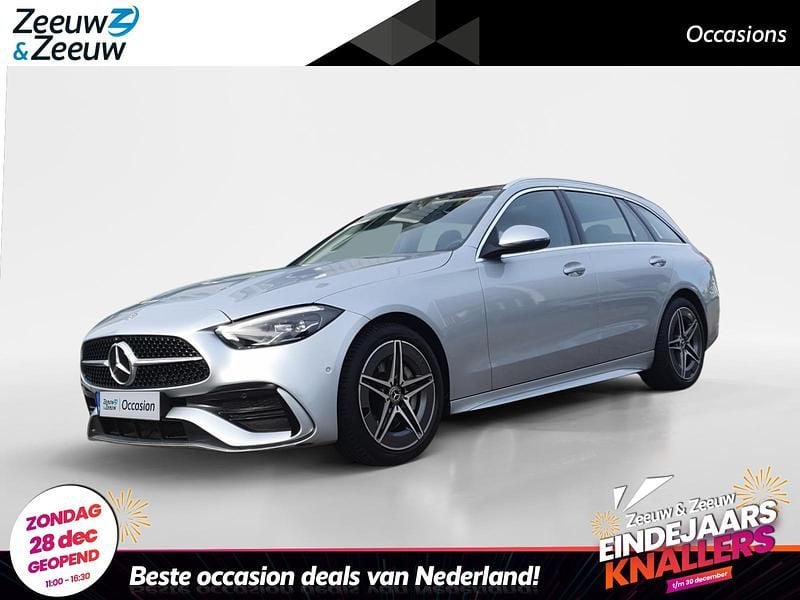 Grijs Gebruikt 2021 Mercedes C200 AMG line Stationwagen | € 32.940 (Goede deal) - Afbeelding 1/4