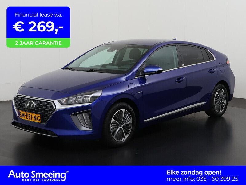 Blauw Gebruikt 2021 Hyundai Ioniq Style Sedan | € 20.945 (Eerlijke prijs) - Afbeelding 1/4