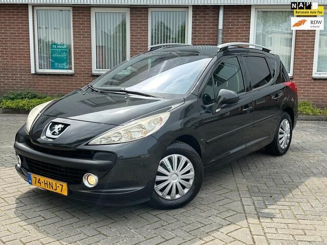 Zwart Gebruikt 2009 Peugeot 207 Stationwagen | € 2.500 (Iets duurder) - Afbeelding 1/4