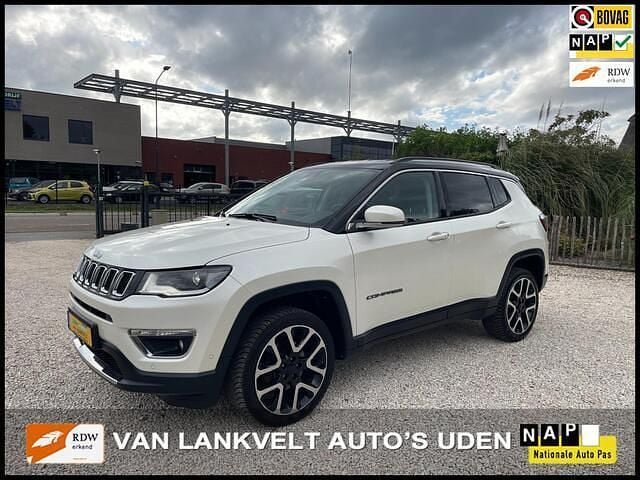 Wit Gebruikt 2018 Jeep Compass Limited SUV | € 19.950 (Eerlijke prijs) - Afbeelding 1/4