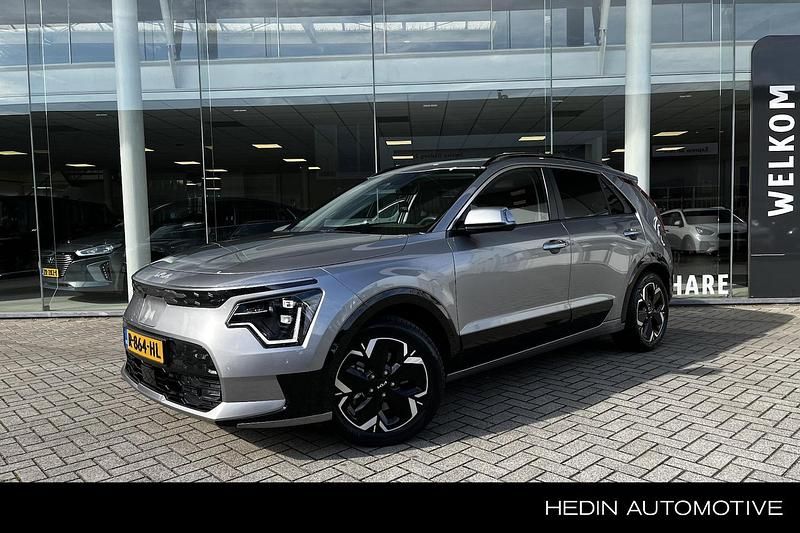 Grijs Gebruikt 2022 Kia e-Niro SUV | € 30.495 (Eerlijke prijs) - Afbeelding 1/4