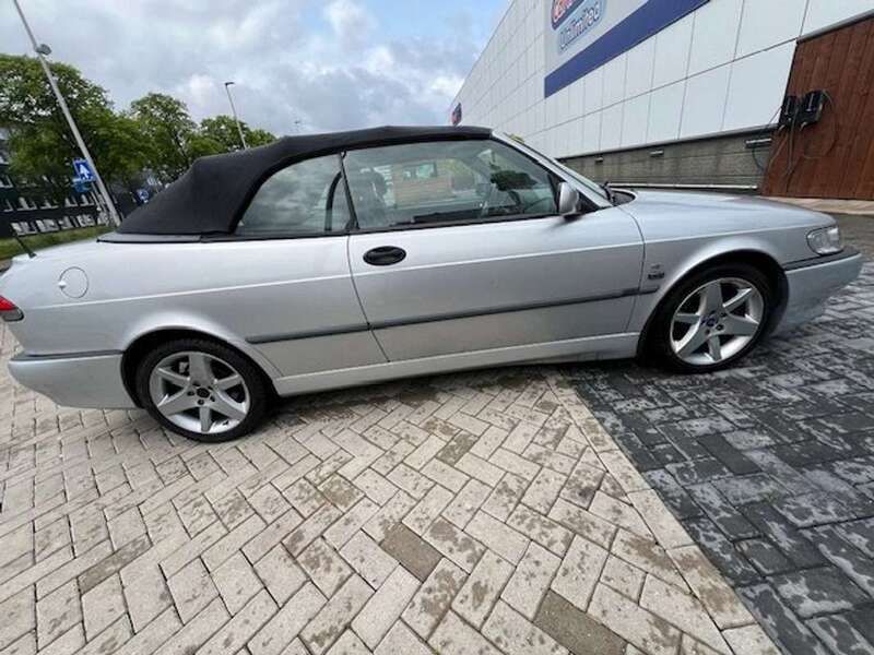 Zilver Gebruikt 2003 Saab 9-3 Cabriolet Cabriolet | € 7.750 (Eerlijke prijs) - Afbeelding 1/4
