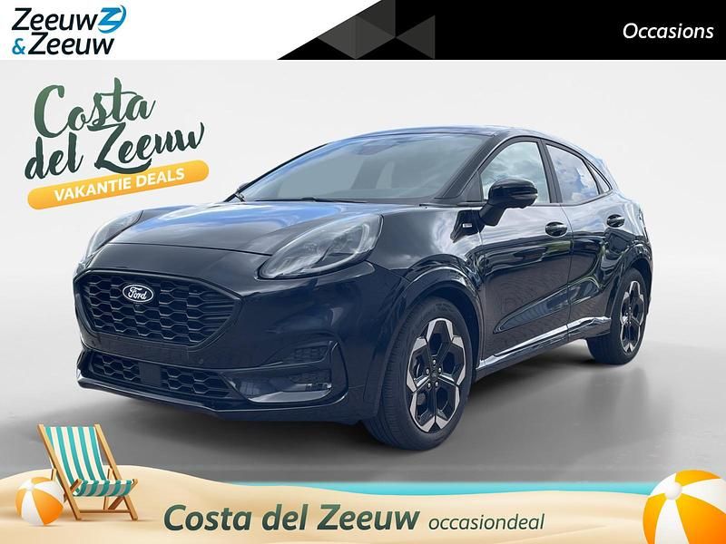 Agate black (donker zwart) Gebruikt 2024 Ford Puma ST-Line X SUV | € 32.945 (Duur) - Afbeelding 1/4