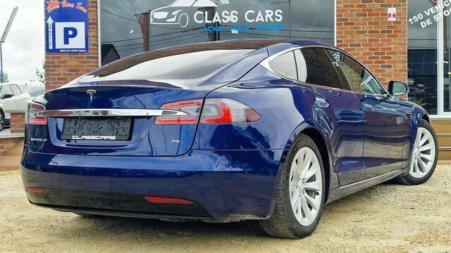 Occasion Tesla Model S 386 kW (525 PK) 2018 Blauw Hatchback