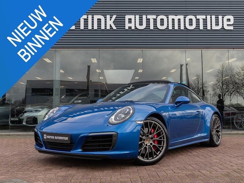 Blauw Gebruikt 2016 Porsche 911 Carrera 4S Sport Coupé | € 94.940 (Eerlijke prijs) - Afbeelding 1/4