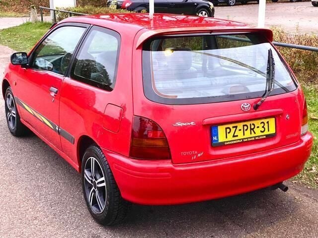 Occasion Toyota Starlet 75 PK (55 kW) 1997 Rood Hatchback