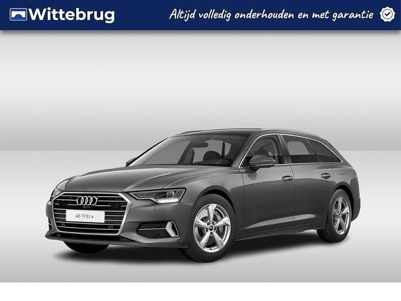 Grijs, metallic lak Gebruikt 2023 Audi A6 Advanced Plus Stationwagen | € 48.950 - Afbeelding 1/3