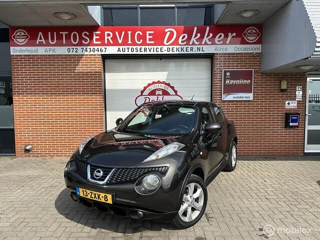 Bruin Gebruikt 2013 Nissan Juke Acenta SUV | € 8.950 (Eerlijke prijs) - Afbeelding 1/4