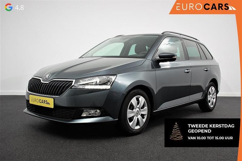 Grijs Gebruikt 2021 Skoda Fabia Ambition Hatchback | € 15.890 (Eerlijke prijs) - Afbeelding 1/4