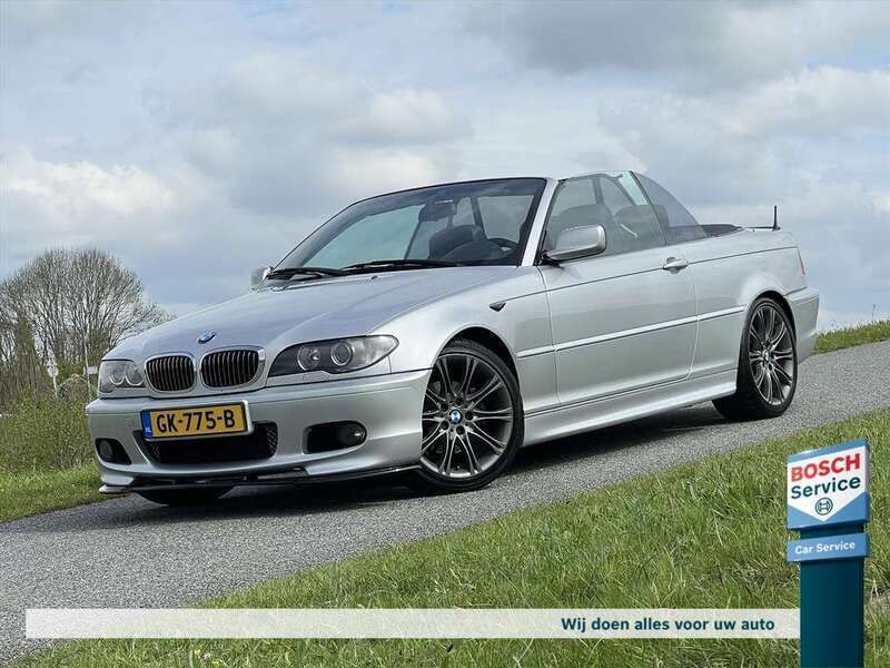 Grijs Gebruikt 2003 BMW 325 Cabriolet M Sport Cabriolet | € 8.500 (Eerlijke prijs) - Afbeelding 1/4