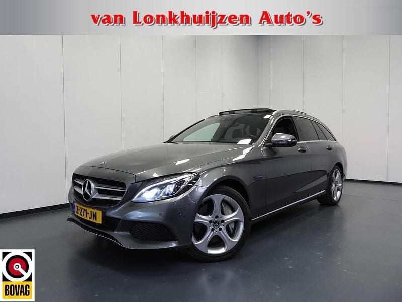 Grijs Occasion 2018 Mercedes C350e Sport Edition Stationwagen | € 23.445 (Iets duurder) - Afbeelding 1/4