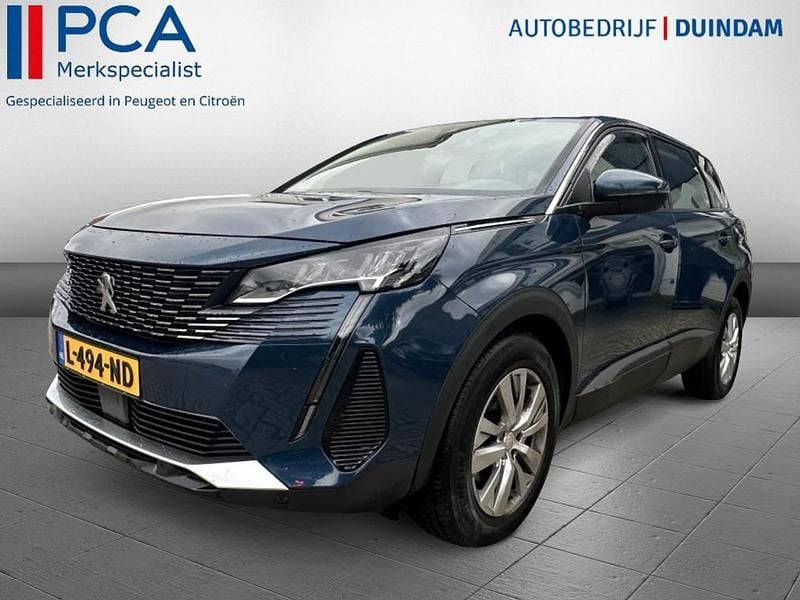 Blauw Occasion 2021 Peugeot 5008 Active SUV | € 24.750 (Eerlijke prijs) - Afbeelding 1/4