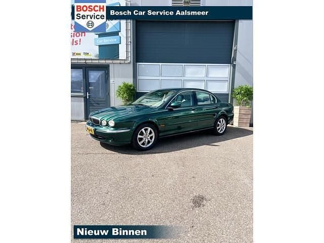 Groen Gebruikt 2003 Jaguar X-type Business Edition Sedan | € 2.499 - Afbeelding 1/4