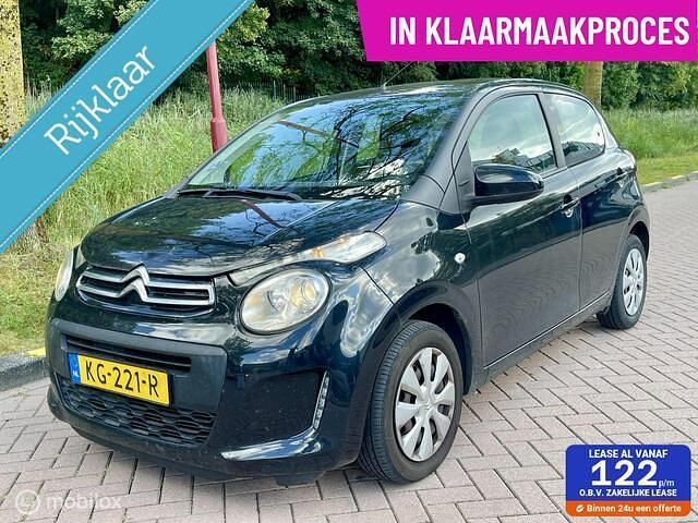 Zwart Gebruikt 2016 Citroën C1 Feel Hatchback | € 7.390 (Eerlijke prijs) - Afbeelding 1/4