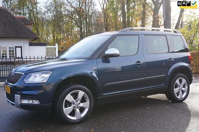 Blauw (metallic) Gebruikt 2016 Skoda Yeti Outdoor Drive SUV | € 12.900 (Goede deal) - Afbeelding 1/4