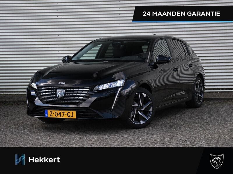 Zwart Gebruikt 2024 Peugeot 308 Allure Hatchback | € 26.995 (Eerlijke prijs) - Afbeelding 1/4