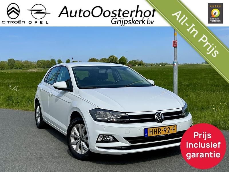 Wit Occasion 2021 VW Polo Hatchback | € 15.950 (Goede deal) - Afbeelding 1/4
