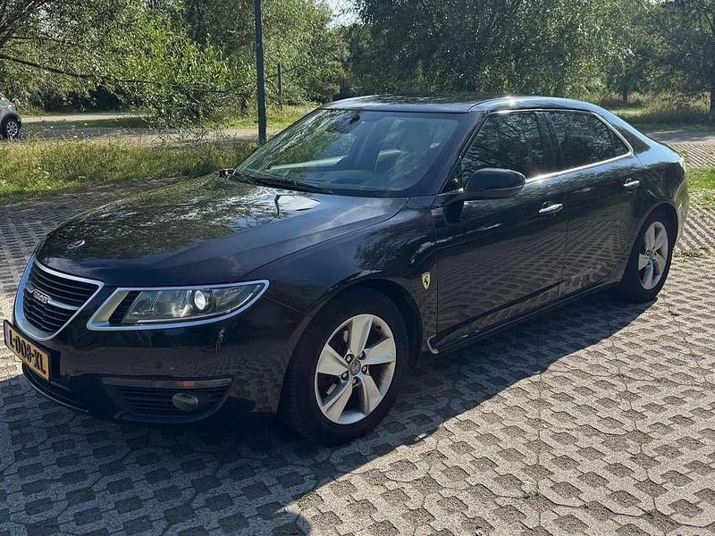 Zwart Gebruikt 2010 Saab 9-5 Vector Sedan | € 5.200 - Afbeelding 1/4