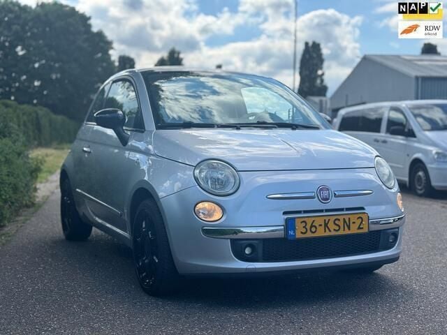 Grijs Gebruikt 2010 Fiat 500 Lounge Hatchback | € 4.250 (Eerlijke prijs) - Afbeelding 1/4