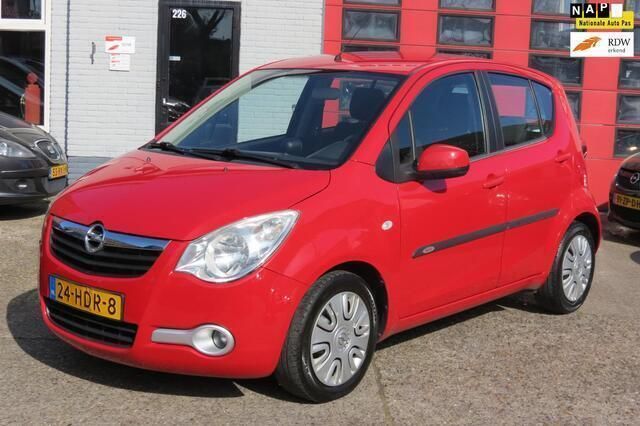 Rood Gebruikt 2008 Opel Agila Enjoy Hatchback | € 2.850 (Goede deal) - Afbeelding 1/4