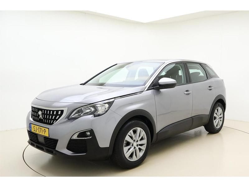 Grijs Gebruikt 2018 Peugeot 3008 SUV | € 17.945 (Eerlijke prijs) - Afbeelding 1/3