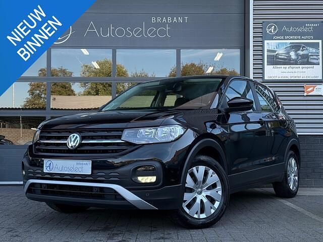 Zwart Gebruikt 2020 VW T-Cross Style SUV | € 17.750 (Goede deal) - Afbeelding 1/4