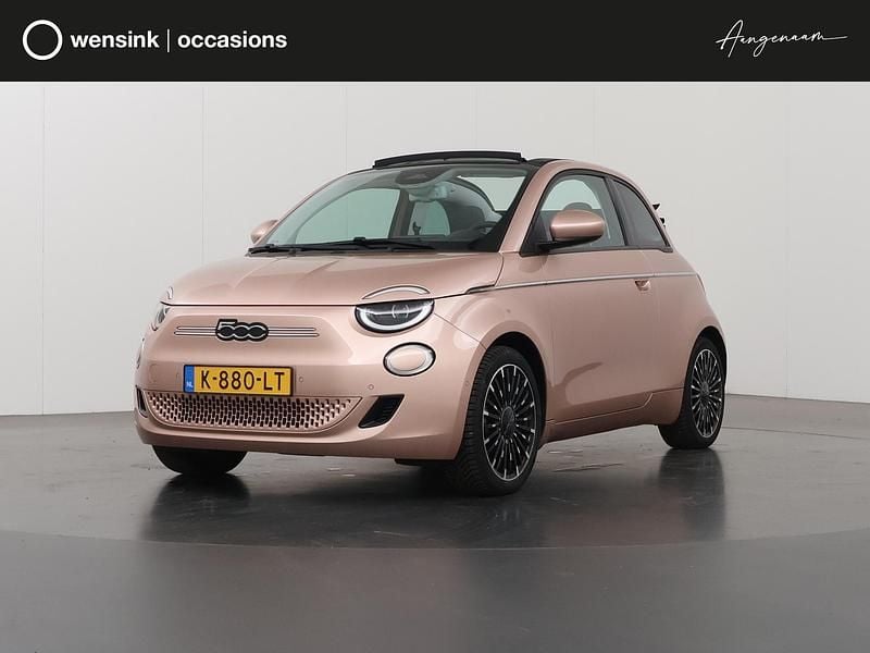Geel Gebruikt 2020 Fiat 500C Icon Cabriolet | € 19.330 (Goede deal) - Afbeelding 1/4
