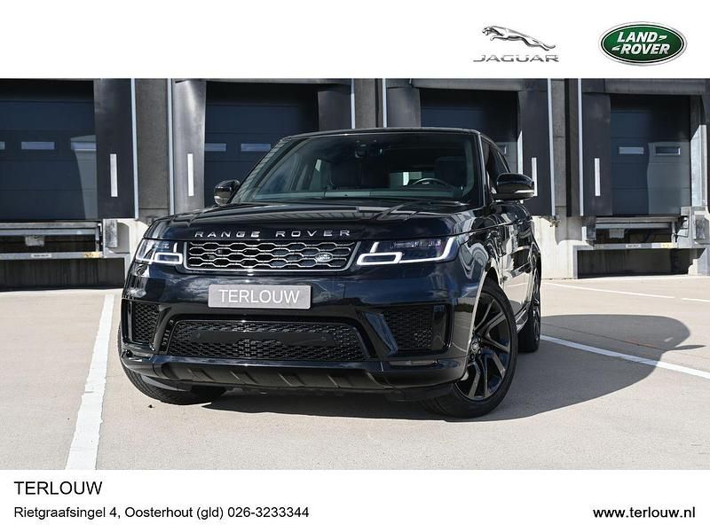 Occasion Land Rover Range Rover Sport HSE 404 PK (297 kW) 2021 Santorini black (zwart metallic)donker blauw SUV