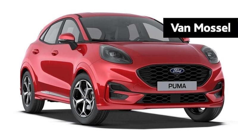 Zwart Nieuw 2025 Ford Puma ST-Line SUV | € 31.190 (Goede deal) - Afbeelding 1/4
